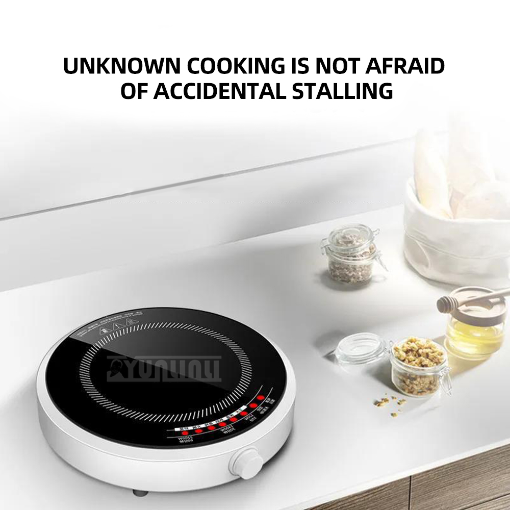 Round Smart Induction Cooker H - đánh giá và giá Moka Pot Stove