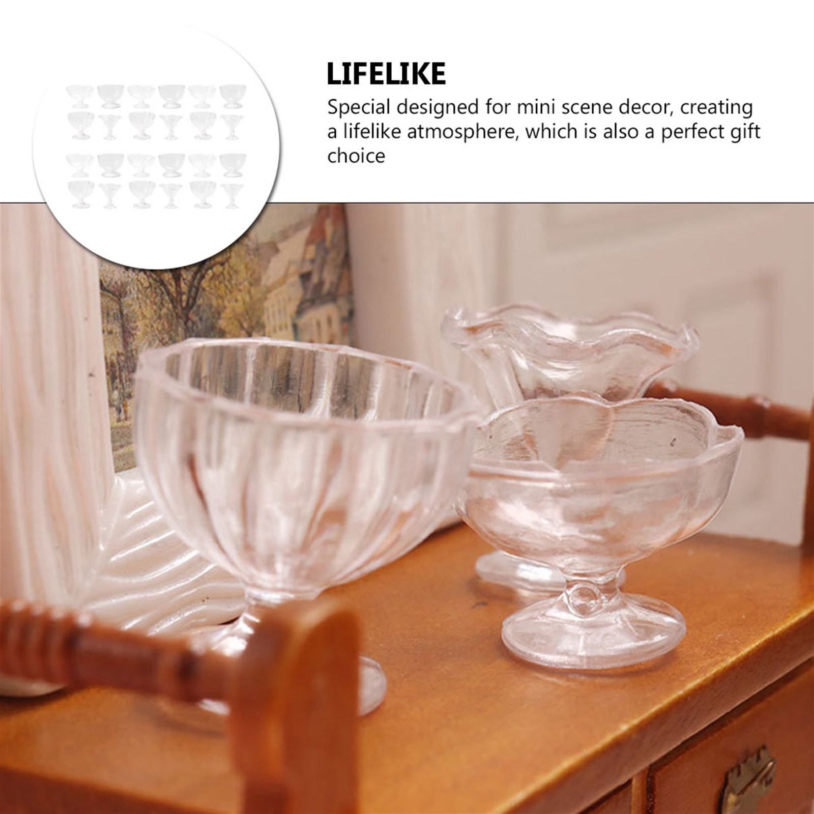 24Pcs Miniature Cups Mini Ice  - đánh giá và giá Coffee Tea & Jane