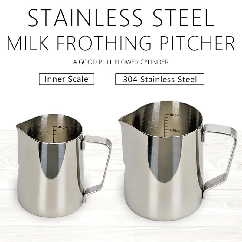 Stainless Steel Milk Frothing  - đánh giá và giá Barista Milk Jug
