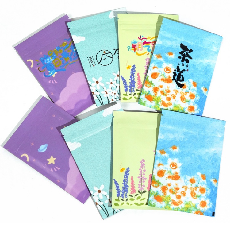 200PCS Flat Aluminum Foil Zipl - đánh giá và giá Coffee Tea Images