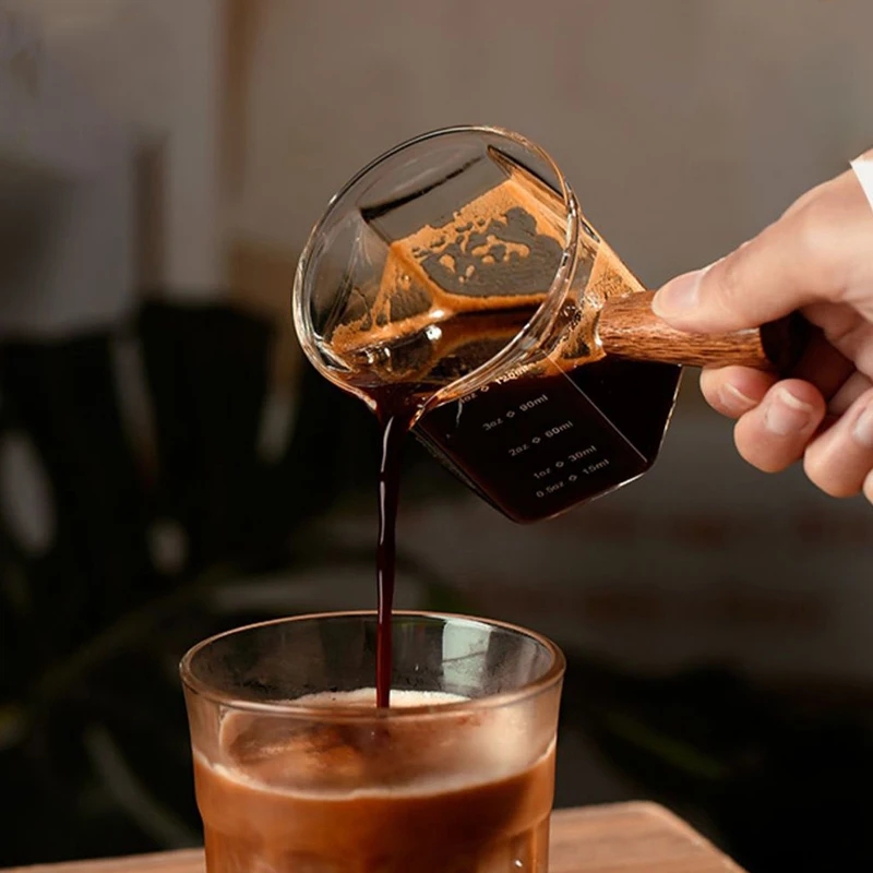 FOME Glass Coffee Measuring Cu - đánh giá và giá Barista Milk Jug