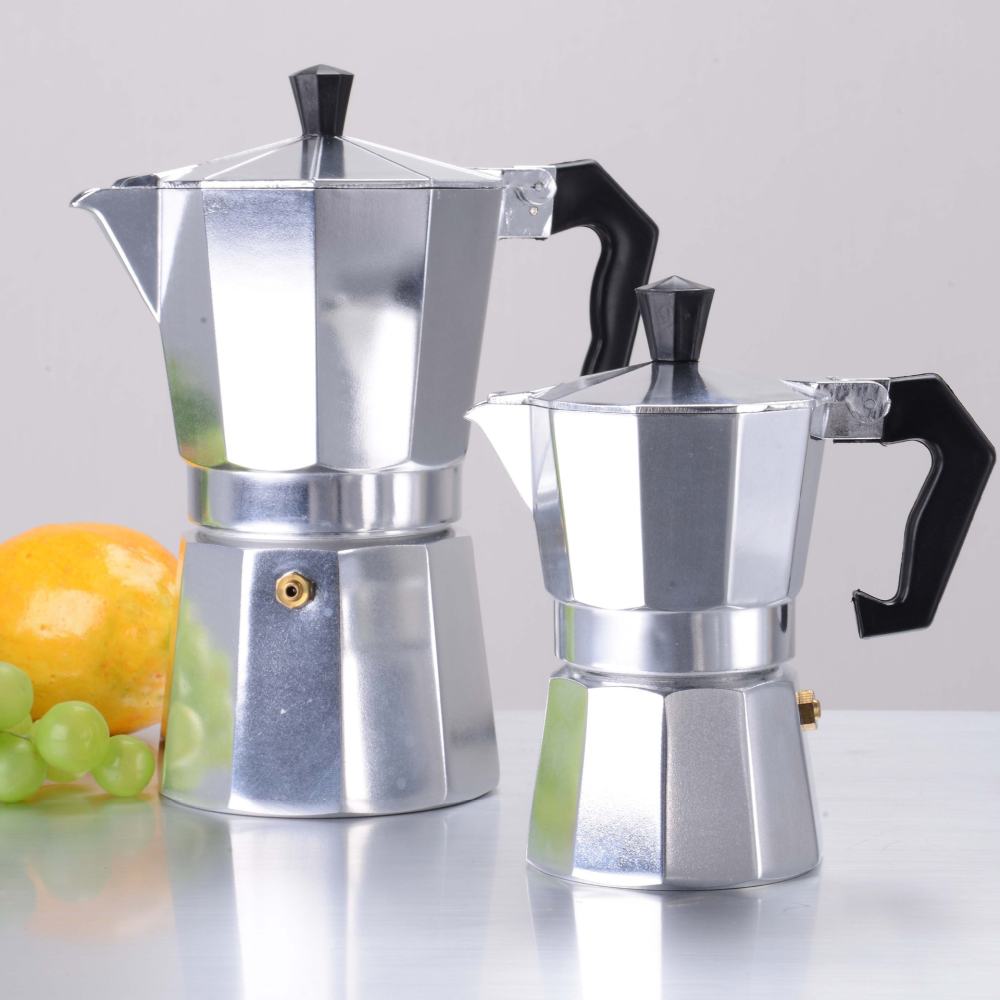 Modern Aluminum Espresso Moka  - đánh giá và giá Moka Pot Stove