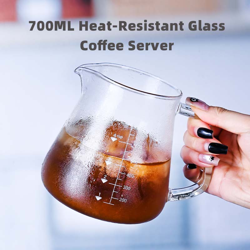 New High Borosilicate 700ml  G - đánh giá và giá Xbloom Coffee Tea