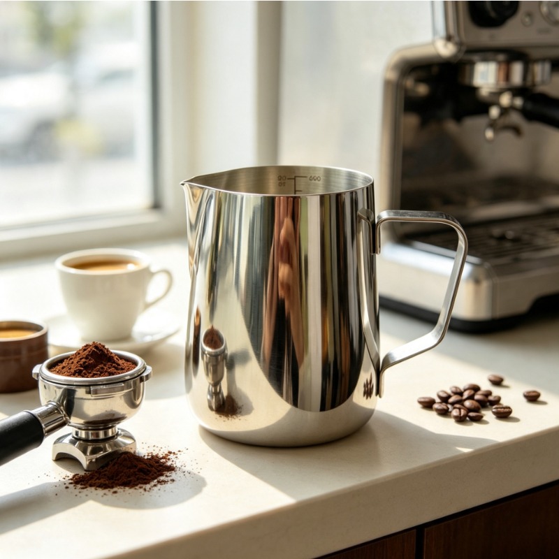 Milk Frothing Pitcher,Stainles - đánh giá và giá Barista Milk Jug
