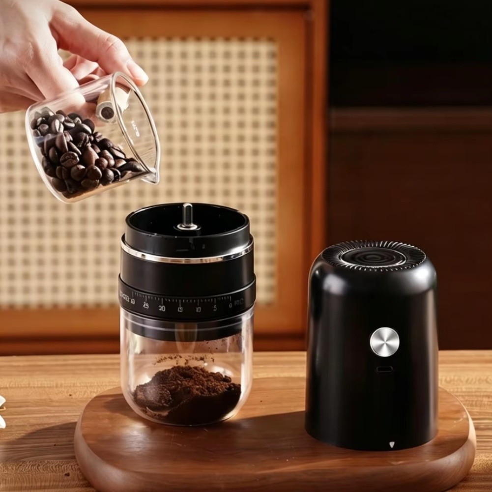 Electric Coffee Bean Grinder C - đánh giá và giá Burr Hand Grinder