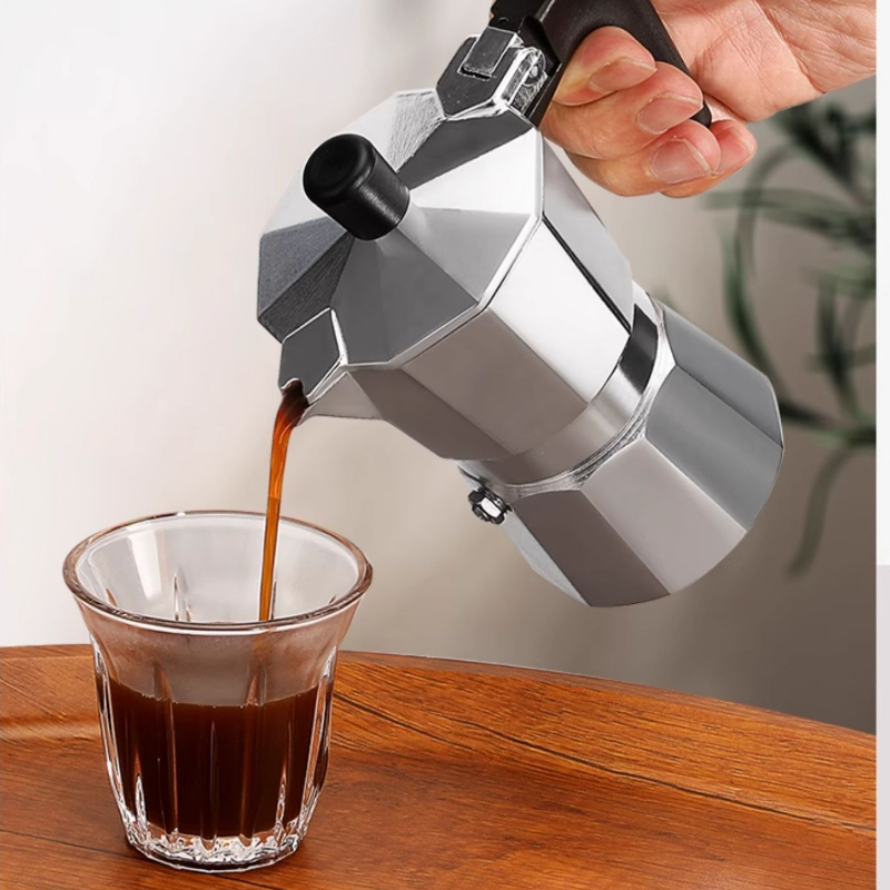 Moka Pot Italian Coffee Machin - đánh giá và giá Moka Pot Stove