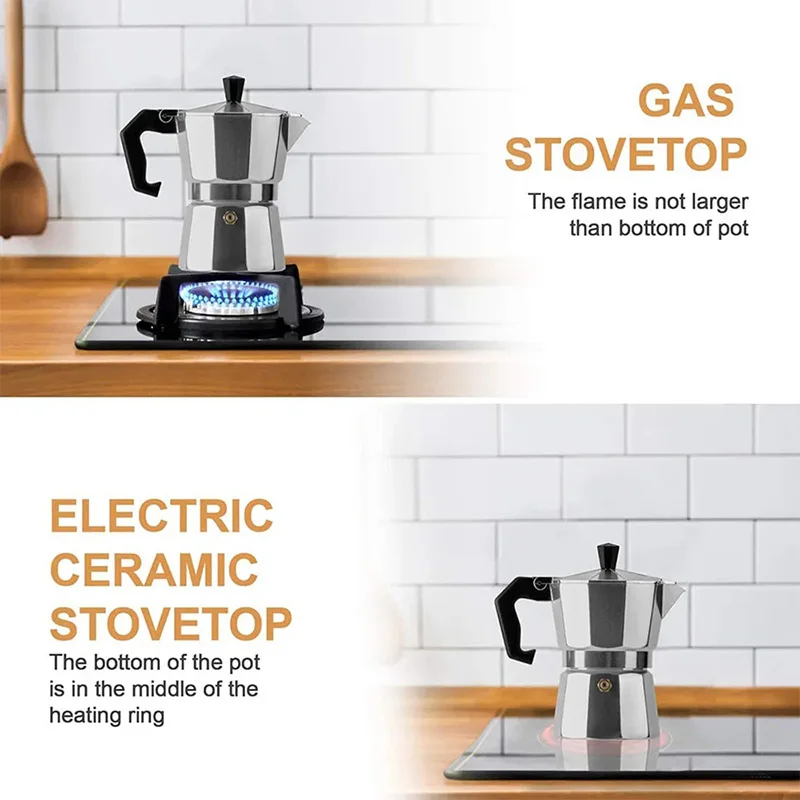 Moka Pot Italian Coffee Machin - đánh giá và giá Moka Pot Stove